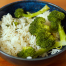 Rice Cooker Herb Rice and Broccoli