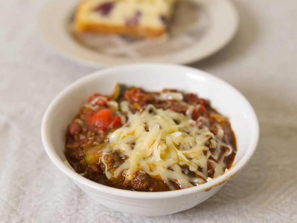 Chili with ground beef
